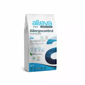 Alleva Care Cat Allergocontrol сухой гипоаллергенный корм для кошек с гидролизованной сельдью при пищевой непереносимости и аллергии