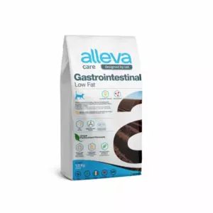 Alleva Care Gastrointestinal Low Fat для кошек с заболеваниями ЖКТ и экзокринной недостаточностью поджелудочной железы