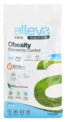 Alleva Care Adult Obesity Glycemic Control для взрослых кошек с избыточным весом и диабетом, с курицей