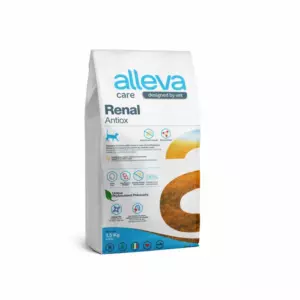 Alleva Care Adult Cat Renal-Antiox — сухой диетический корм для взрослых кошек с хронической почечной недостаточностью, с яйцом и рыбой, гипоаллергенный