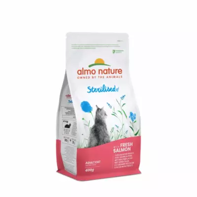 Almo Nature Functional Adult Sterilised Salmon and Rice сухой корм для кастрированных кошек с лососем и рисом