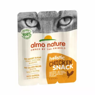 Almo Nature колбаски для кошек с курицей