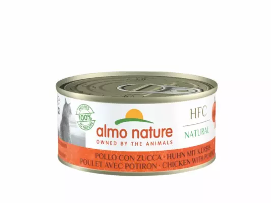 Almo Nature HFC Natural с курицей и тыквой для взрослых кошек