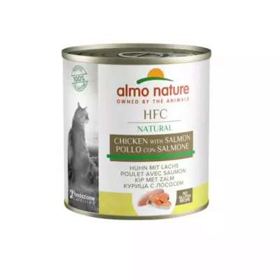 Almo Nature Classic Adult Cat с лососем и курицей, влажный корм для взрослых кошек