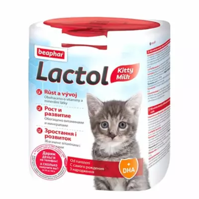 Beaphar Lactol Kitty Milk заменитель молока для котят, беременных и кормящих кошек с DHA