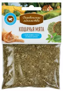Деревенские лакомства Кошачья мята «Лимонник + мелисса» для кошек всех возрастов