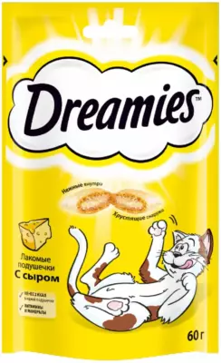 Dreamies Лакомство для кошек с сыром