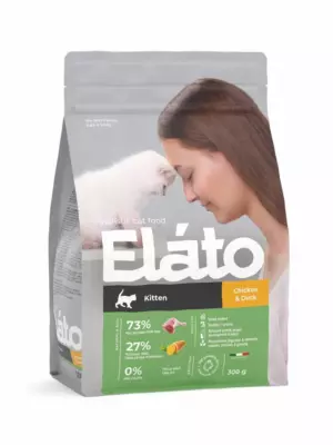 Elato Holistic Kitten с курицей и уткой для котят
