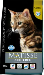 Farmina Matisse Neutered для стерилизованных кошек и кастрированных котов с курицей