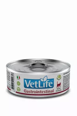 Farmina Vet Life Gastrointestinal влажный диетический корм для взрослых кошек при заболеваниях ЖКТ с курицей