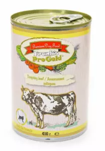 Frank’s ProGold консервы для взрослых кошек «Аппетитная говядина» с мясом курицы