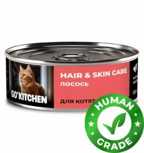 GO! KITCHEN GRAIN FREE беззерновой влажный корм для котят и кошек всех возрастов с лососем и треской
