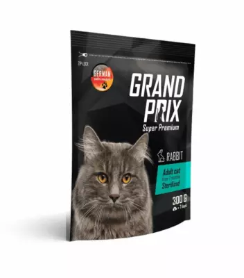 Grand Prix Adult Sterilized Суперпремиум сухой корм для стерилизованных кошек с кроликом и рисом