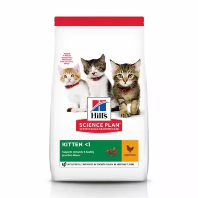 Hill’s Science Plan Kitten Healthy Development с курицей для котят до 1 года, беременных и кормящих кошек