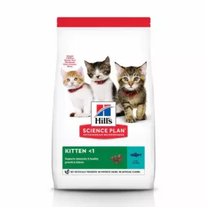 Hill’s Science Plan Kitten для котят для здорового роста и развития с тунцом