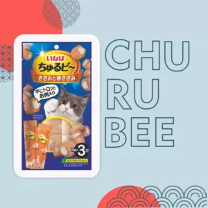 Inaba Churu Bee Запеченные трубочки для кошек с куриным филе и тунцом