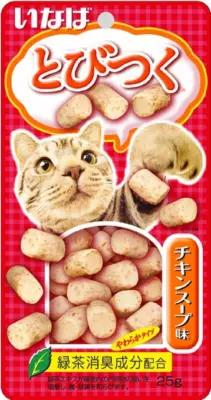 Inaba Tobitsuku лакомство для кошек со вкусом куриного бульона
