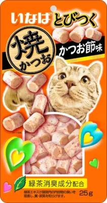 Inaba Tobitsuku Yakikatsuo запеченные трубочки для кошек со вкусом кацуобуси