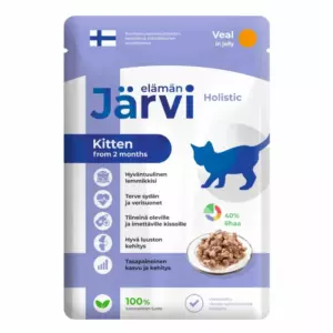 Jarvi Kitten Premium телятина в желе для котят, беременных и кормящих кошек