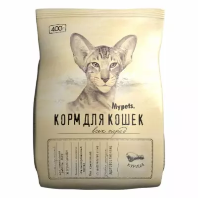 Mypets Adult Cat сухой корм для взрослых кошек с курицей