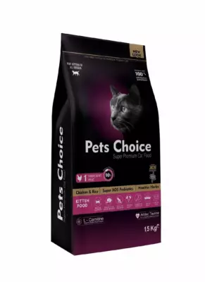 Pet’s Choice для Котят с Курицей, Сухой Корм для Растущих Котят