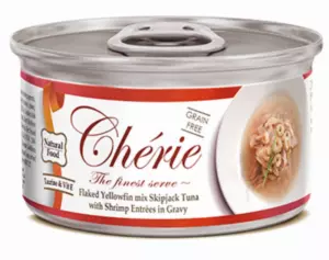 Pettric Original Taste беззерновой влажный корм для взрослых кошек с тунцом и креветками в соусе