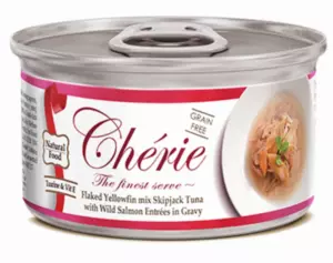 Pettric Original Taste Grain Free Беззерновые консервы для взрослых кошек с тунцом и лососем в подливе