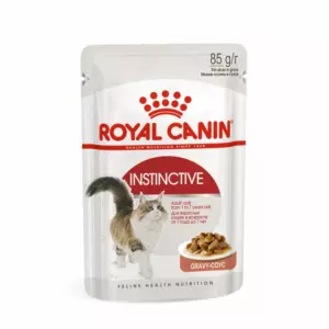 Royal Canin Instinctive влажный корм для взрослых кошек старше 1 года, кусочки в соусе