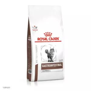 Royal Canin Gastrointestinal Hairball сухой диетический корм для взрослых кошек при нарушениях пищеварения и профилактики образования волосяных комочков