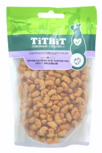 TiTBiT Dent с индейкой для профилактики зубного камня у взрослых кошек