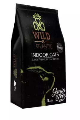 Wild Atlantic беззерновой сухой корм для стерилизованных кошек с курицей и лососем